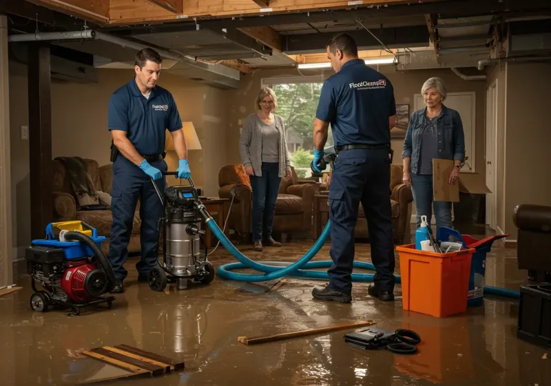 Basement Water Extraction and Removal Techniques process in Kemah, TX