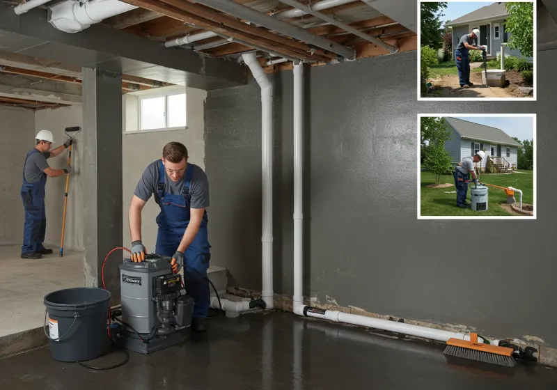 Basement Waterproofing and Flood Prevention process in Kemah, TX